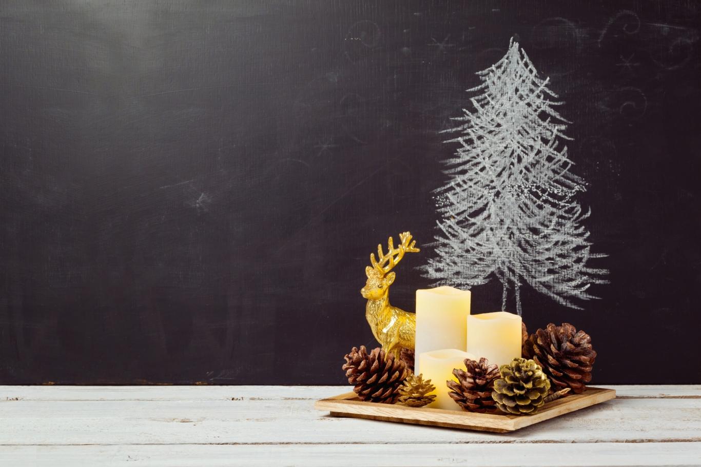 Chalkboard tree