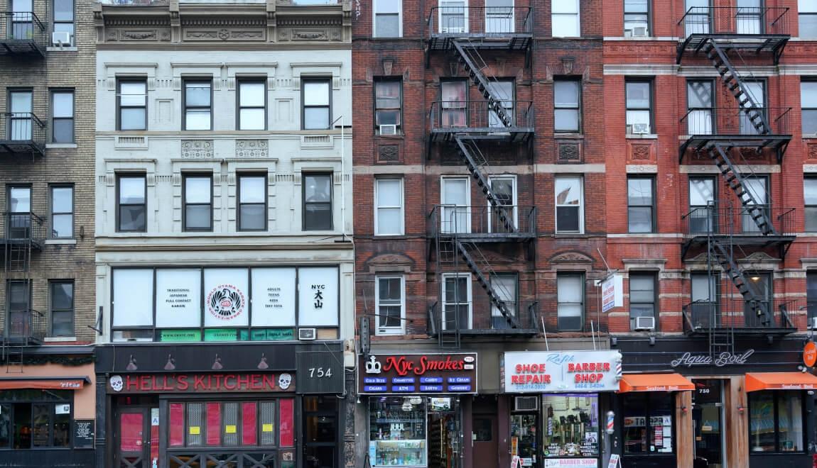 Four-Over-One apartments in New York City.