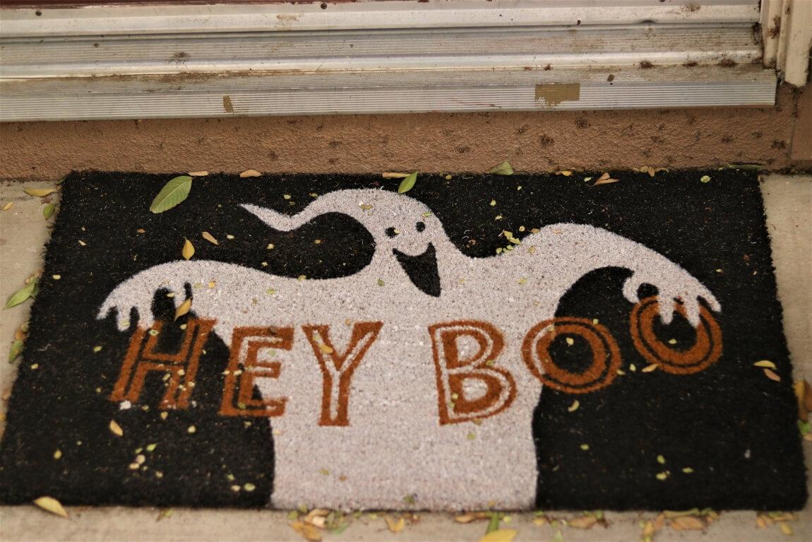 halloween doormat