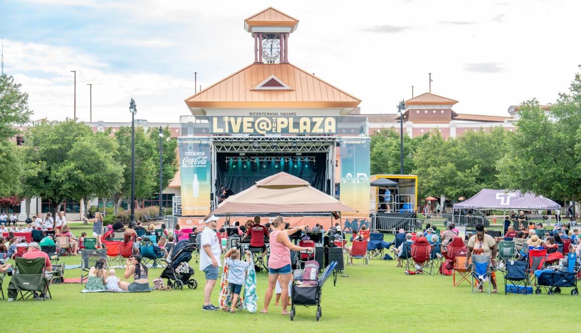 Festival in Downtown Tuscaloosa, AL