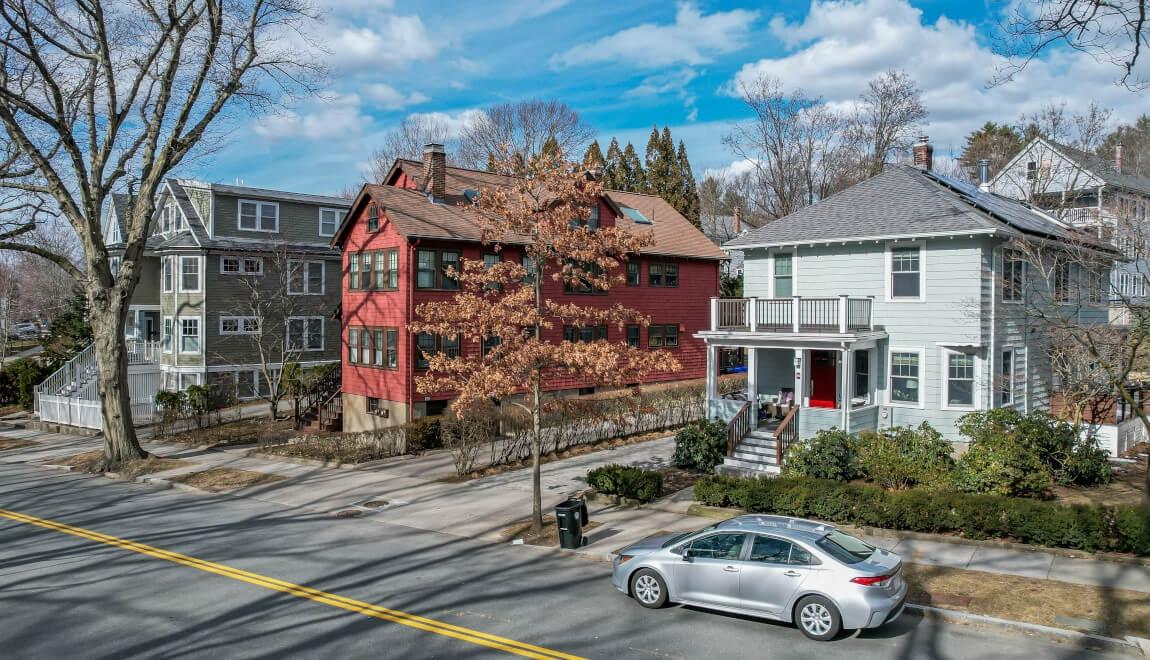 Chestnut Hill neighborhood in Boston, MA