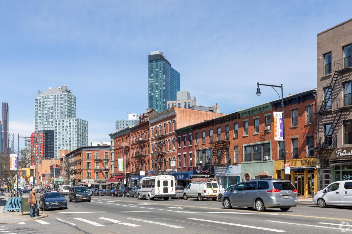 Street view of Brooklyn