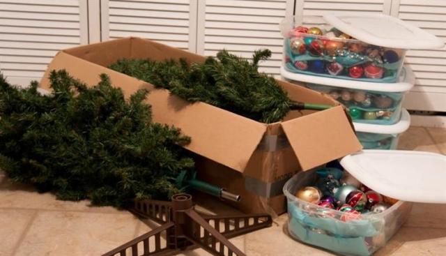 How to Store Holiday Decor in a Small Space