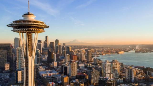 Seattle Skyline and the Space Needle