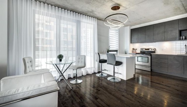 A furnished apartment bathed in natural light