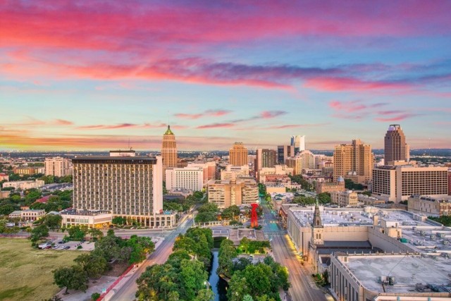 City skyline of San Antonio