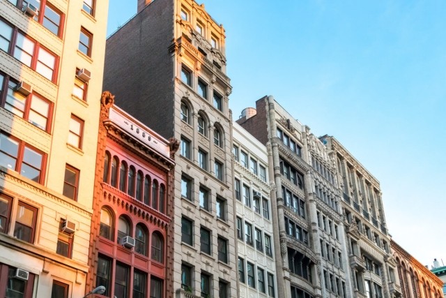 Condo building in New York City