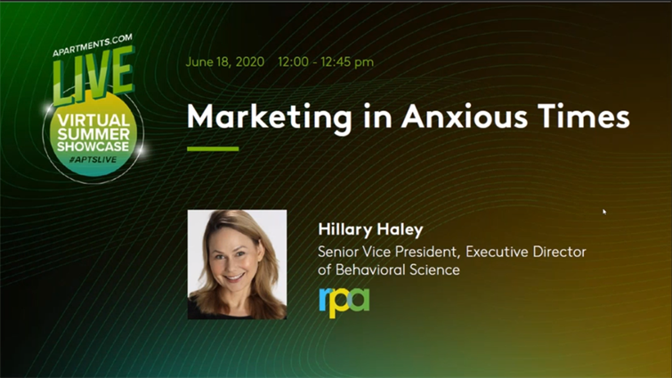 Marketing in Anxious Times with Hillary Haley