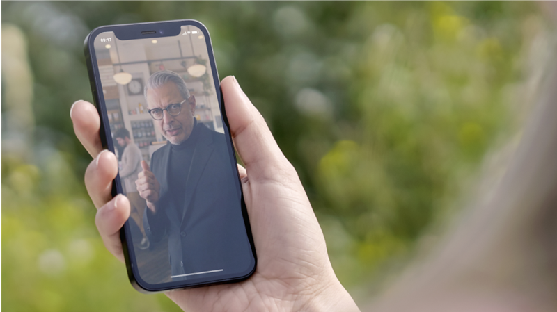 Brad Bellflower ad plays on smartphone