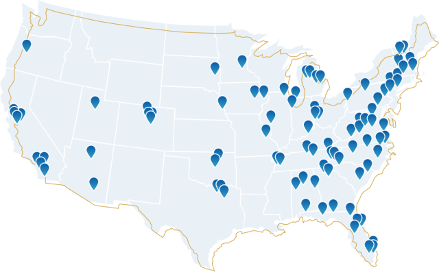 University Location Map