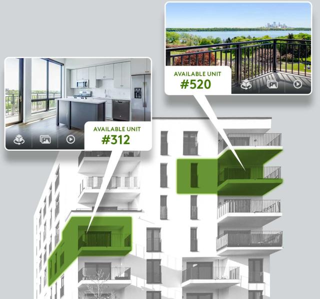 unit-level detail on multifamily building