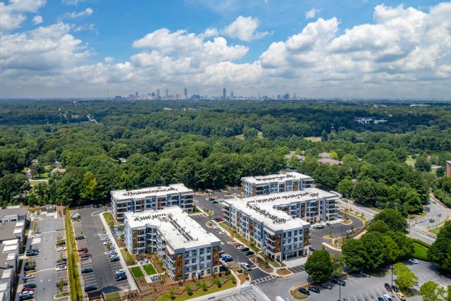 Aerial view of ELLA Apartments