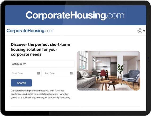 Corporatehousing.com website