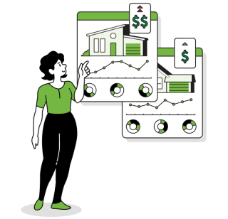 Comparing rent illustration