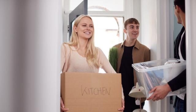 Three tenants moving into a rental. 