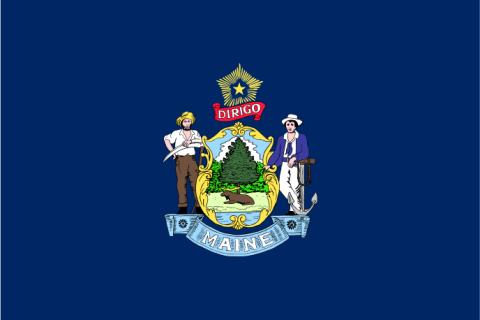 Maine flag