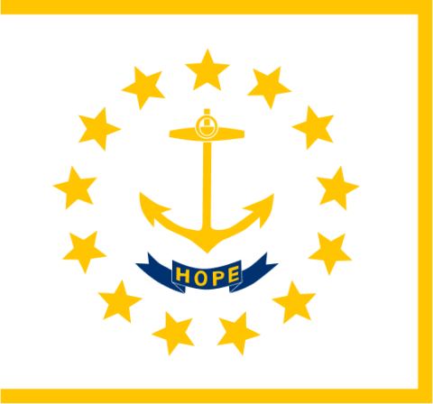 Rhode Island flag